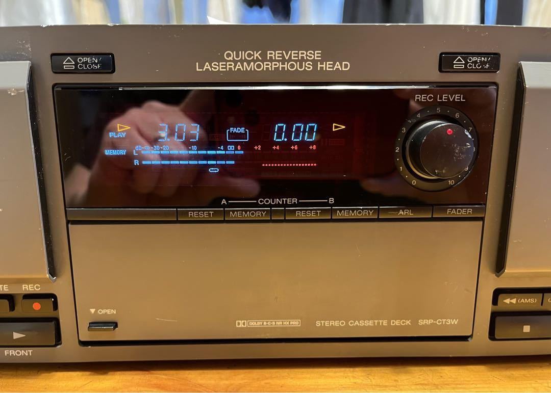 カセットデッキ】SONY SPR-CT3W(業務用) | www.bauen.com.ar