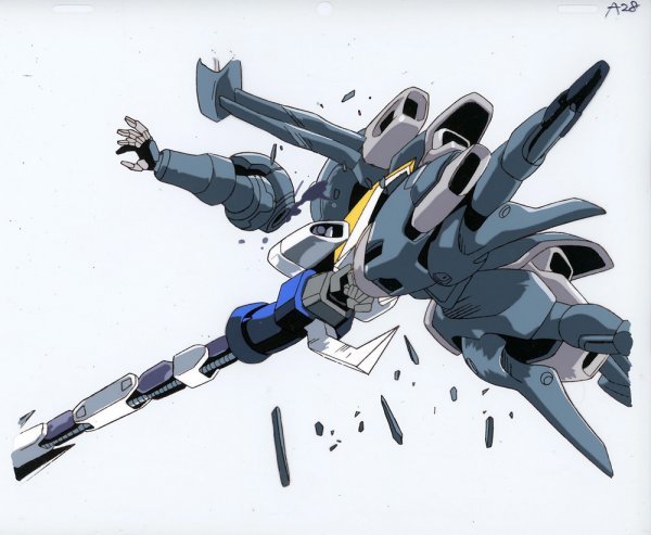 新機動戦記ガンダムW / オープニング OPセル画2枚 / シェンロンガンダム Mobile Suit Gundam Wing