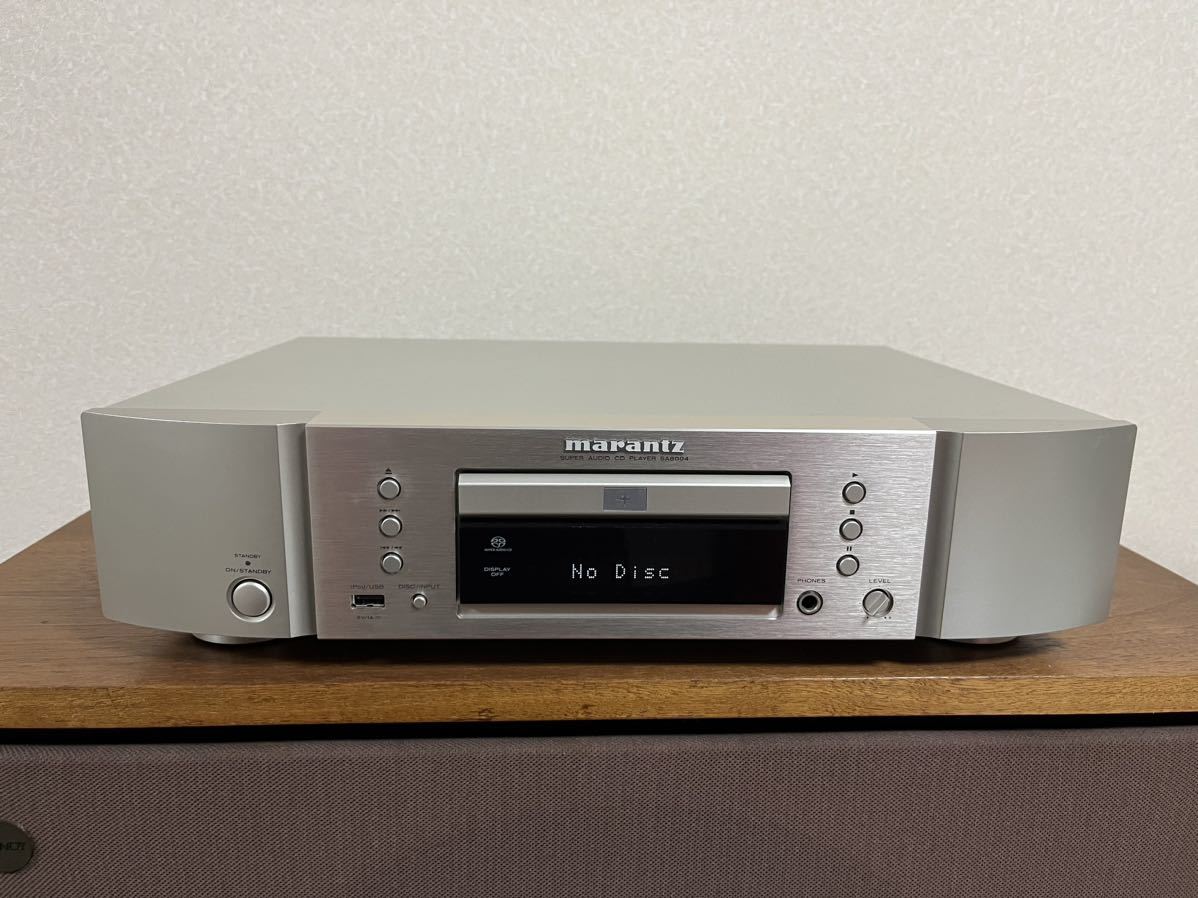 に値下げ! Marantz SACDプレーヤー シルバーゴールド SA-8004/FN
