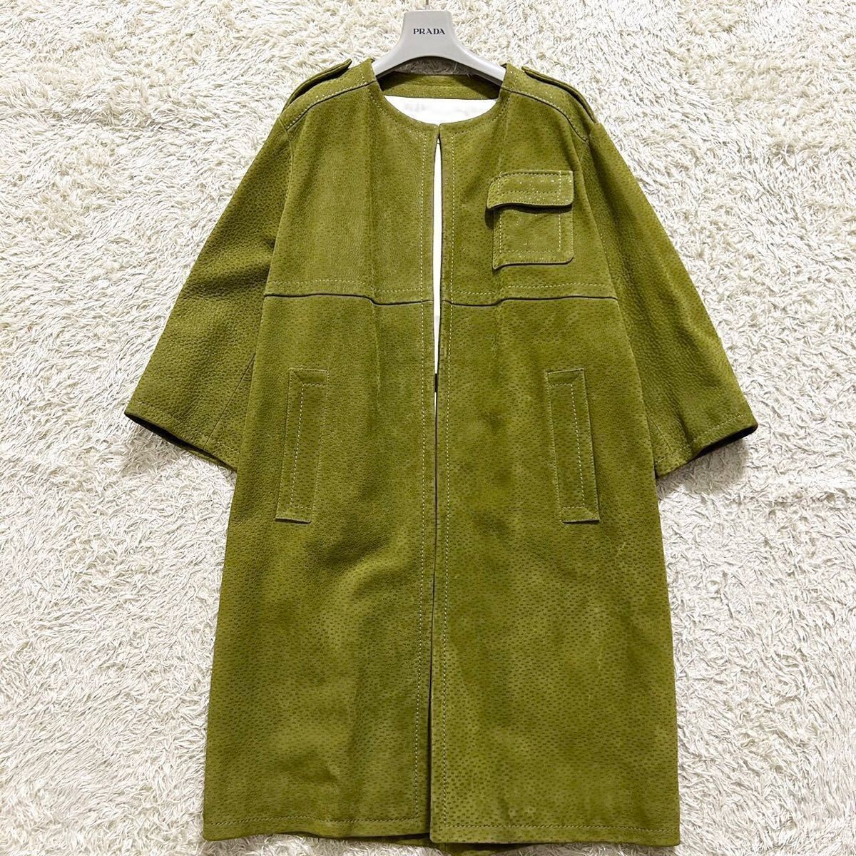 【買い卸値】 Rxy66 様 専用 PRADA プラダコート グリーン
