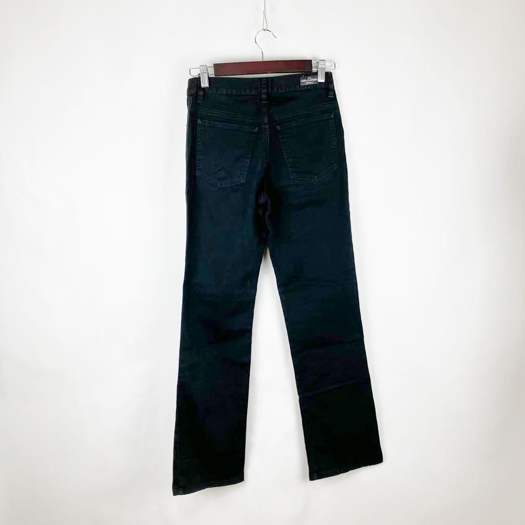 Calvin Klein jeans カルバンクライン ジーンズ レディース Women Sサイズ ブラックBLACK ストレート ストレッチ 伸縮性 股下長め 綿
