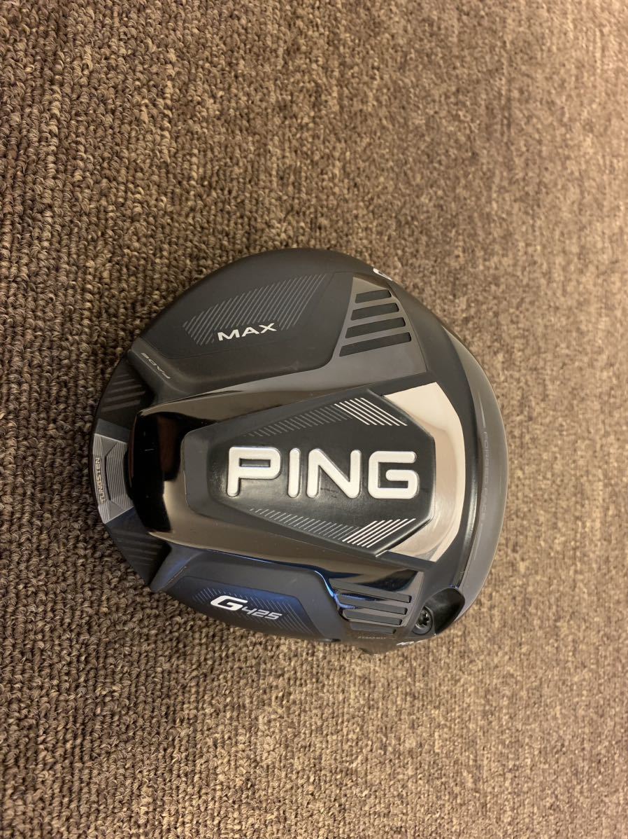PING G425MAX 10.5度 ALTA JCB SLATE 硬度SRシャフト ヘッドカバー
