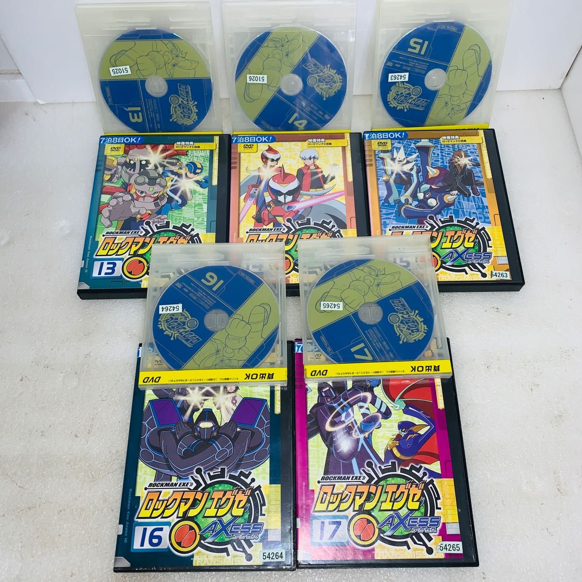 ロックマンエグゼ　アクセス　DVD 13〜17巻　5巻セット
