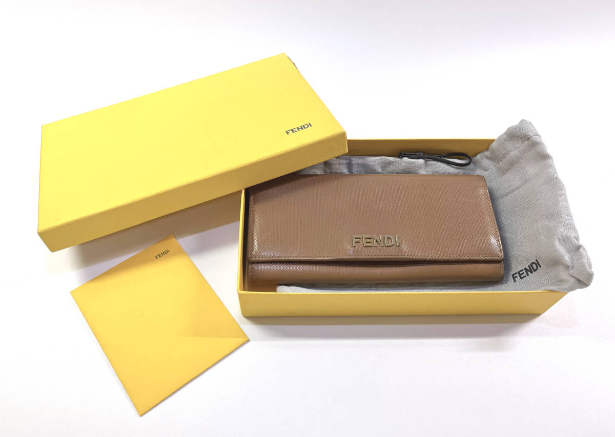 FENDI レディース 長財布(中古品）