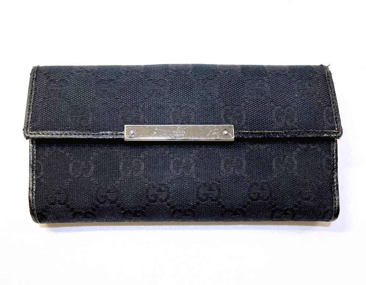 大切な GUCCI グッチ 長財布(中古品) GGキャンバス レディース 女性
