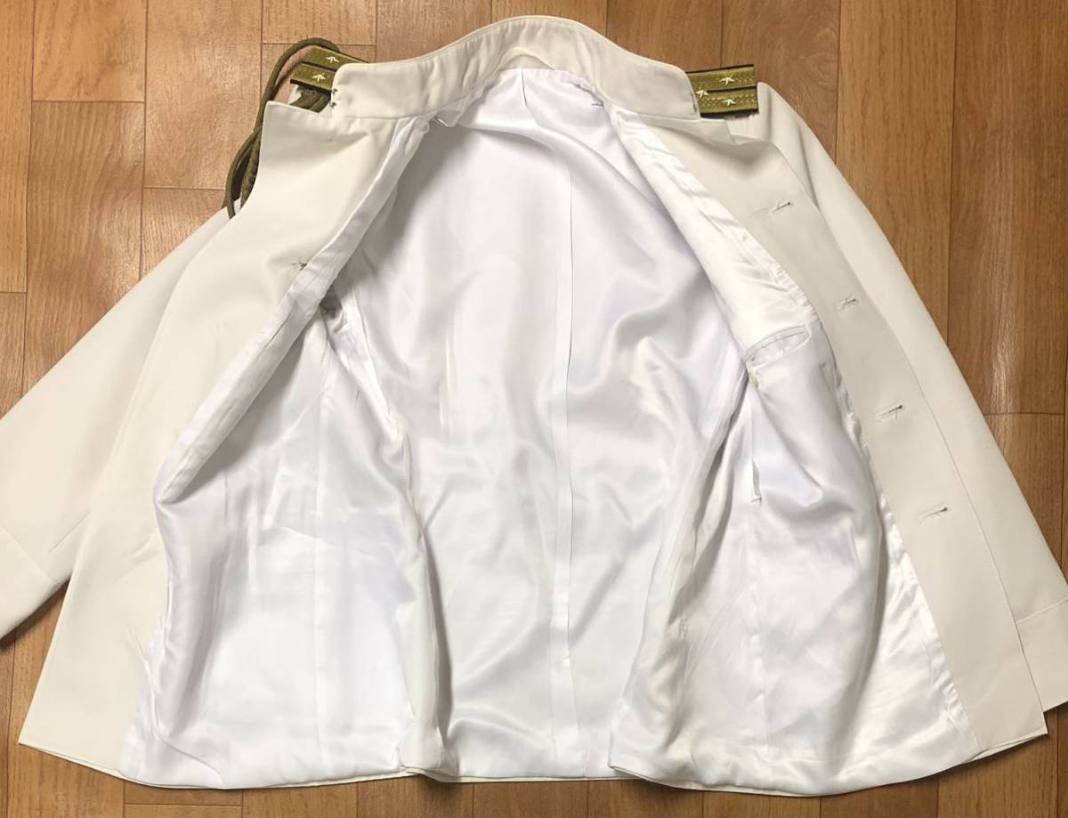 超希少品 ロシア海軍 BTK 海尉艦長 大尉 現行型 夏季用白礼服 超希少品 ロシア海軍 BTK 海尉艦長 大尉 現行型 夏季用白礼服