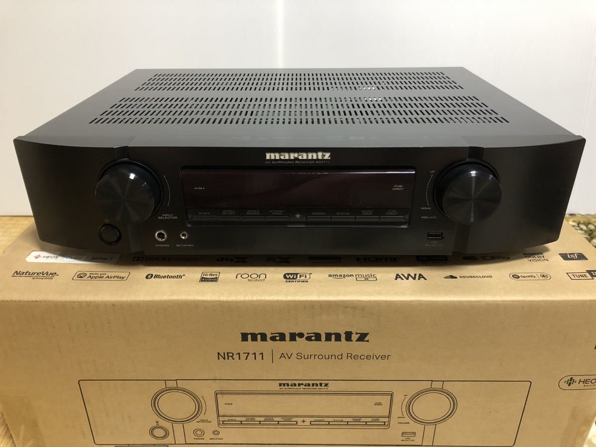 新入荷 流行 マランツ NR1711 FN 8K 60p MPEG-4 AAC HDR10 eARCAV