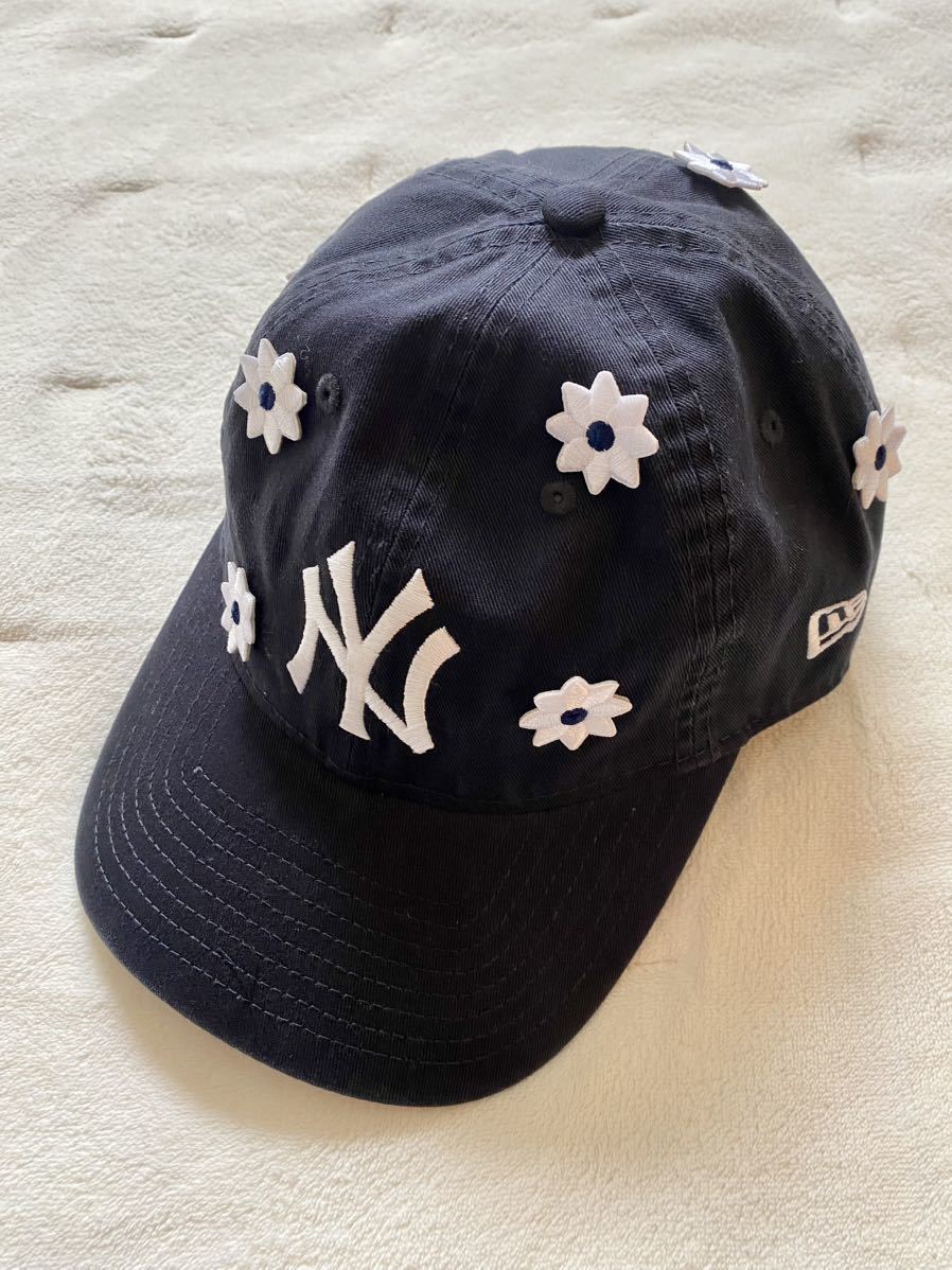 nick gear 3D Flower Cap ネイビー-