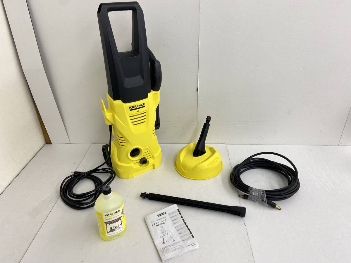 しましたがⒶ KARCHER 家庭用高圧洗浄機 K2 ホームキット 未使用未開封