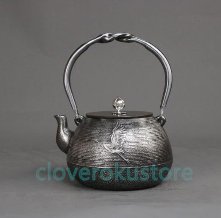 高級感満載◆鉄瓶◆ 急須を入れる 砂鉄製ティーポット純粋な手水を沸かして茶を煮る茶具 鉄瓶