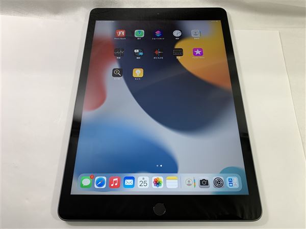 iPad 10.2インチ 第7世代[128GB] セルラー au スペースグレイ …
