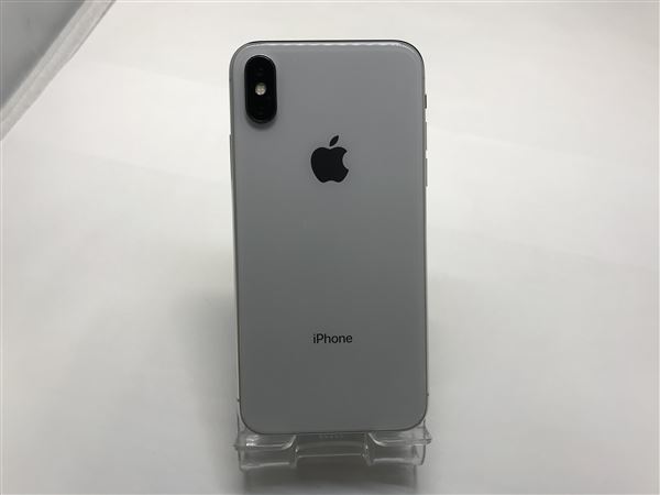 iPhoneX[64GB] SIMロック解除 docomo シルバー【安心保証】_画像2