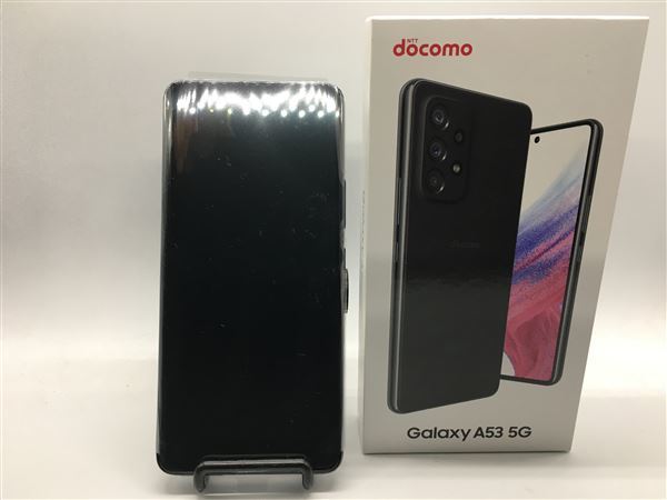 Galaxy A53 5G SC-53C[128GB] docomo オーサムブラック【安心 … 家電、AV、カメラ 携帯電話、スマートフォン  スマホ本体