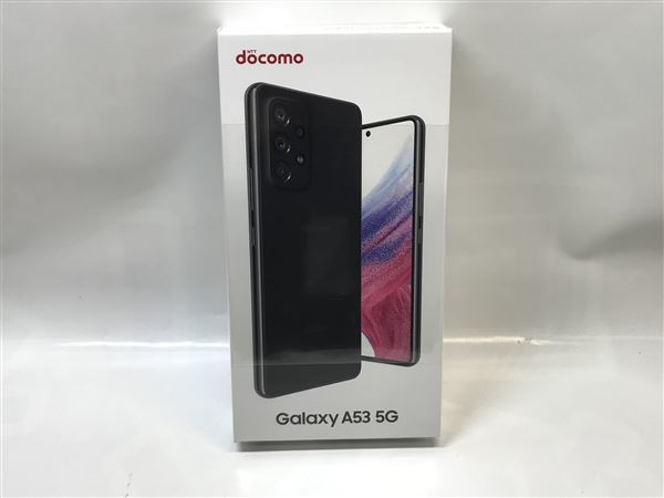 ナチュラ Galaxy A53 5G SC-53C[128GB] docomo オーサムブラック【安心