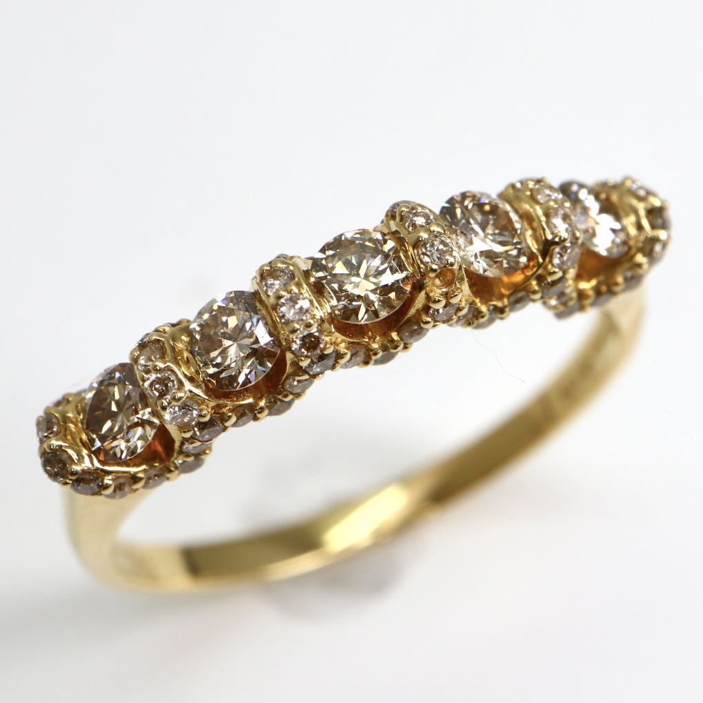 GSTV(ジーエスティーヴィー)☆〈天然ダイヤモンドリング〉0.70ct K18 diamond jewelry ジュエリー EB1 f