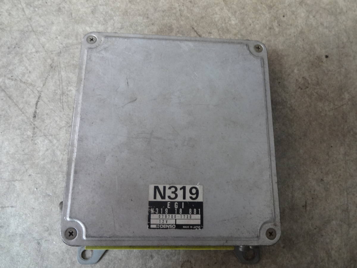 FC3S ECU Savanna RX-7 RX7 13B MT двигатель контроль компьютер N319 18 881 Mazda оригинальный 