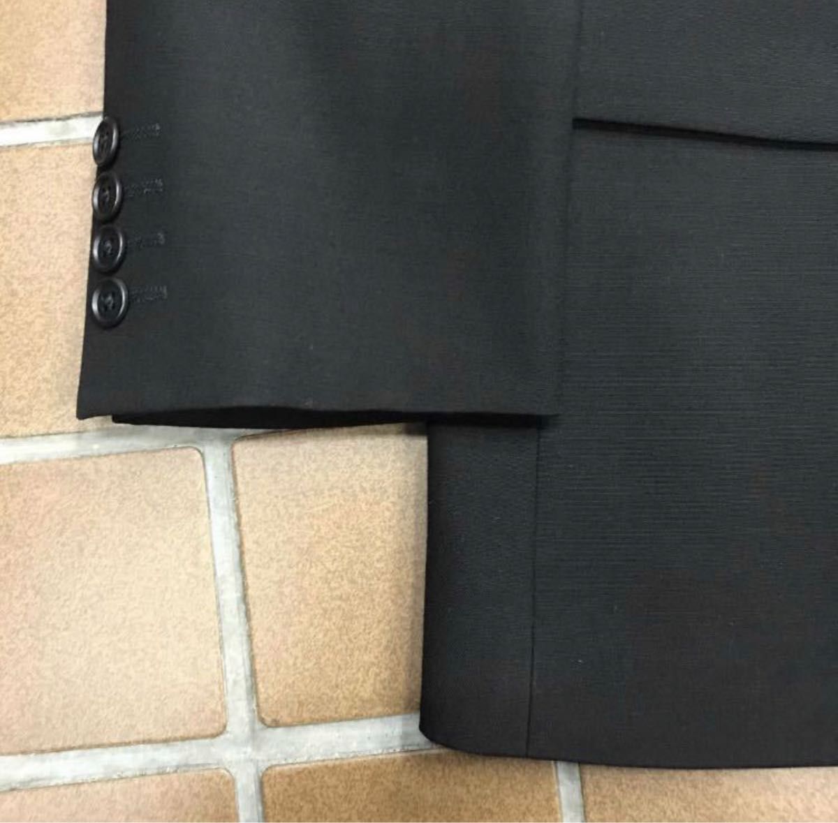 新品 激安リクルートスーツ 礼服/大きいサイズ/ブラック 黒