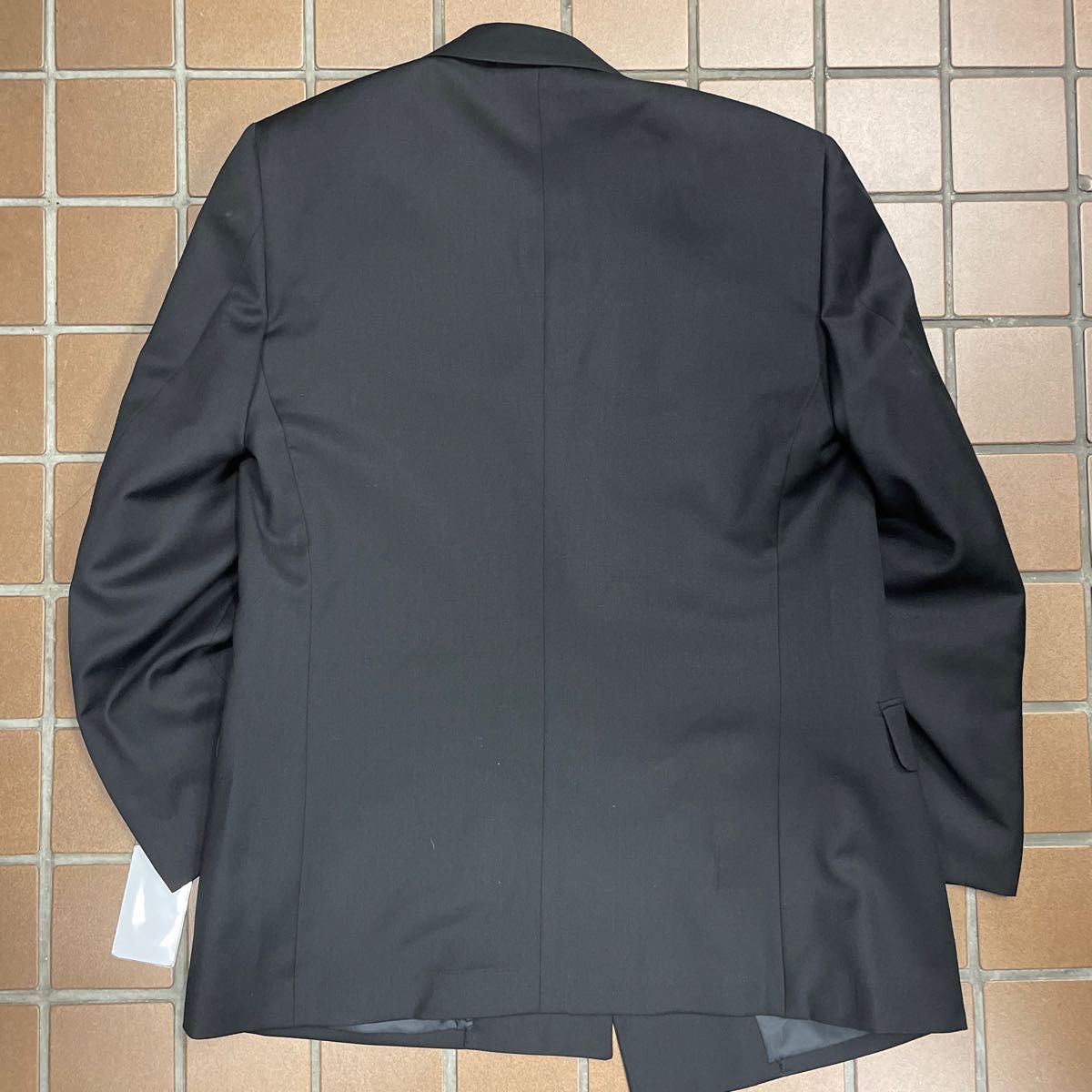 新品未使用　メンズ　礼服   喪服　ダブルスーツ  L  A6 ブラック 黒/アウトレット価格　激安スーツ