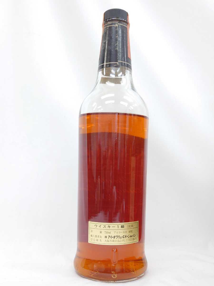 未開栓 CHESTER GRAVES ウイスキー バーボン SOURMASH 40% 750ml BOURBON 80PROOF 古酒 アイ・ダブリュー・エイ・ジャパン jh1◇50_画像2