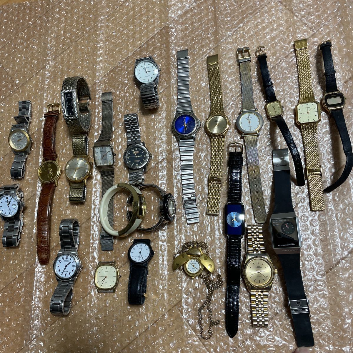 腕時計まとめ売りSEIKO CASIO CITIZEN フレデリックコンスタント