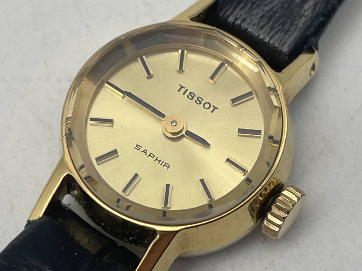 TISSOT ティソ　本物　カクテルウォッチ　手巻　レディース腕時計　稼働品_画像1