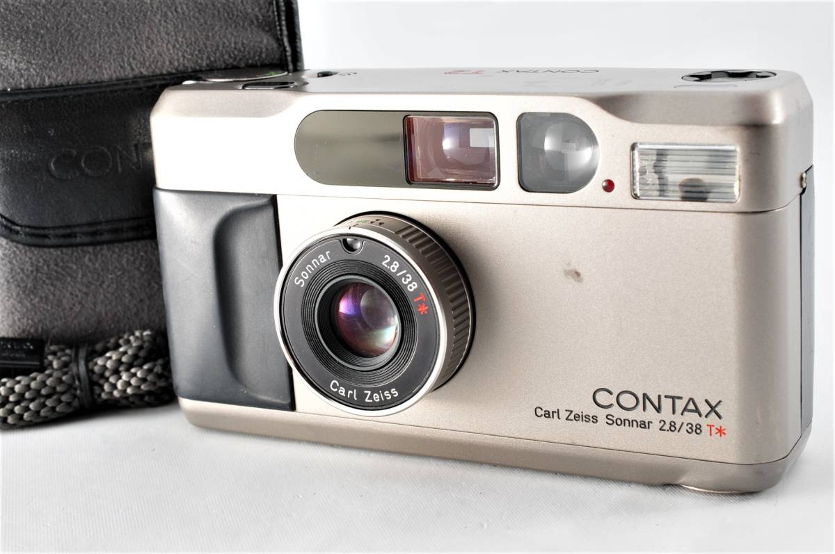 くらしを楽しむアイテム ★極上品★ #849 T2 高級コンパクトフィルムカメラ CONTAX コンタックス コンパクトカメラ