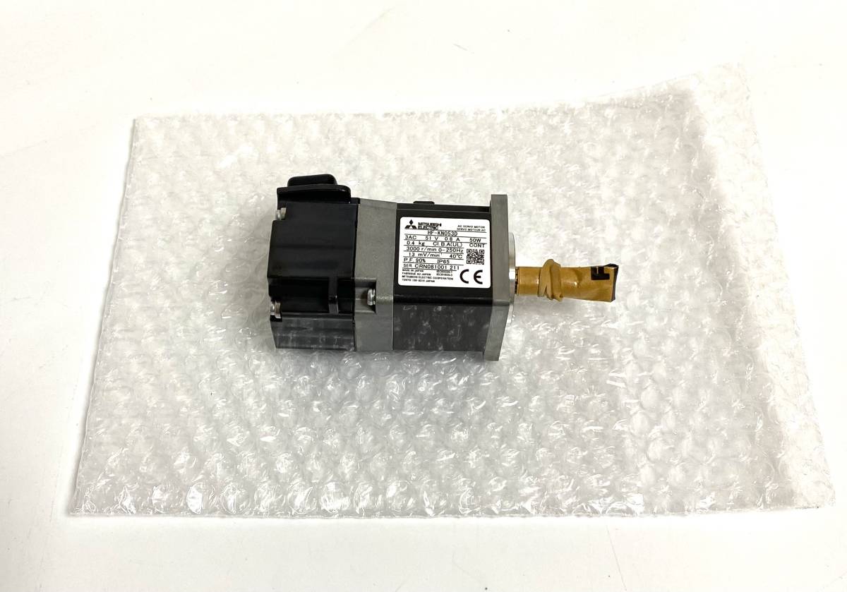 ★実用未使用品★ MITSUBISHI 三菱 サーボモーター HF-KN053D ミツビシ HF-KN053 【10日間保証付き】I230223_画像3