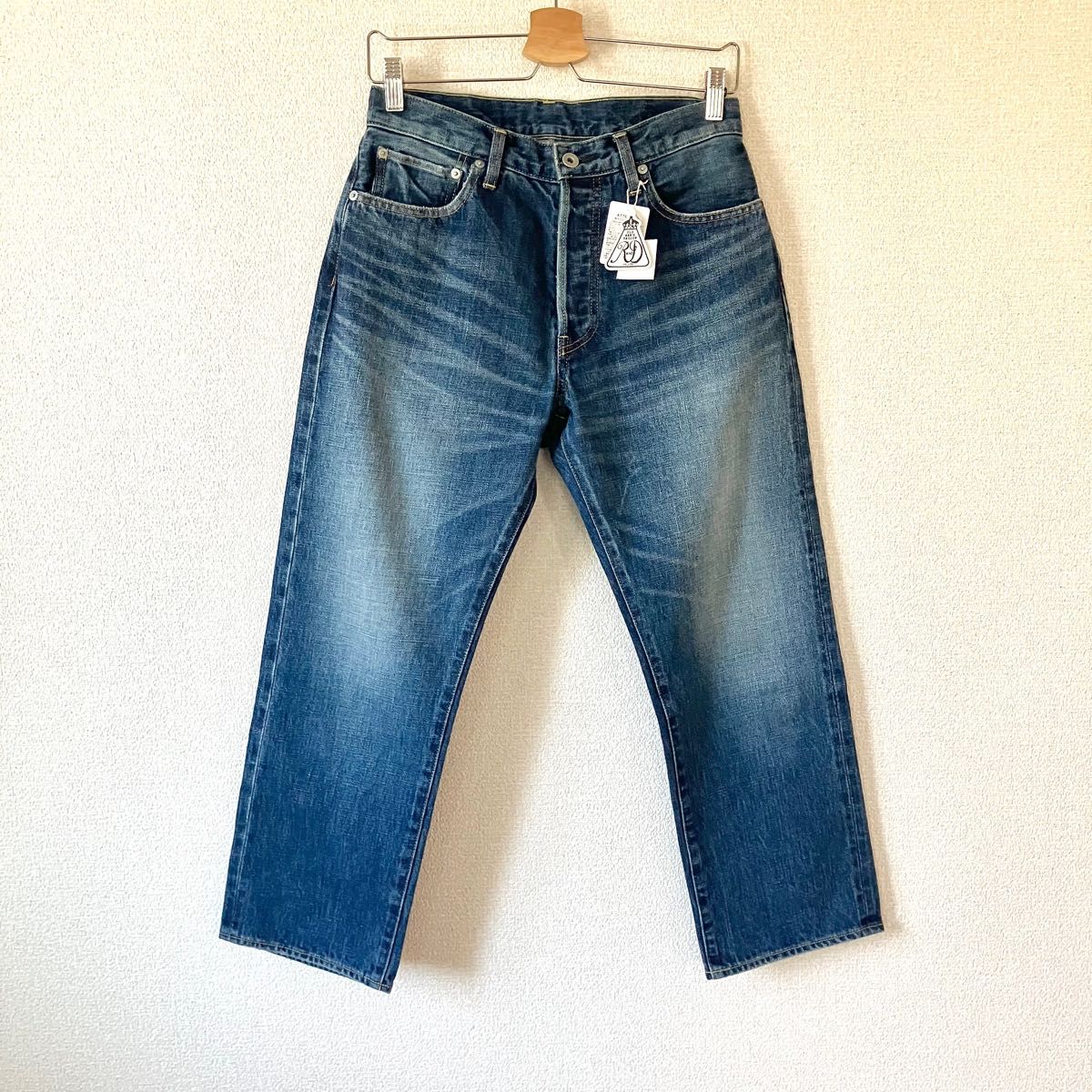 新品 R&D M Co- ストレートデニムパンツ ヴィンテージライク 新品 R&D M Co- ストレートデニムパンツ ヴィンテージライク