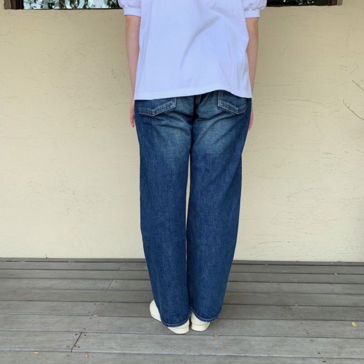 新品 R&D M Co- ストレートデニムパンツ ヴィンテージライク 新品 R&D M Co- ストレートデニムパンツ ヴィンテージライク