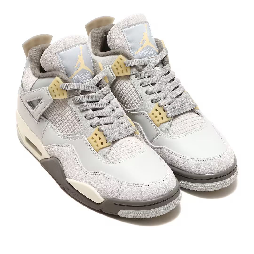 NIKE AIR JORDAN 4 RETRO SE PHOTON DUST /PALE VANILLA DV3742-021ナイキ エア ジョーダン4クラフト DV3742-021 JORDAN 4 CRAFT 27cm新品