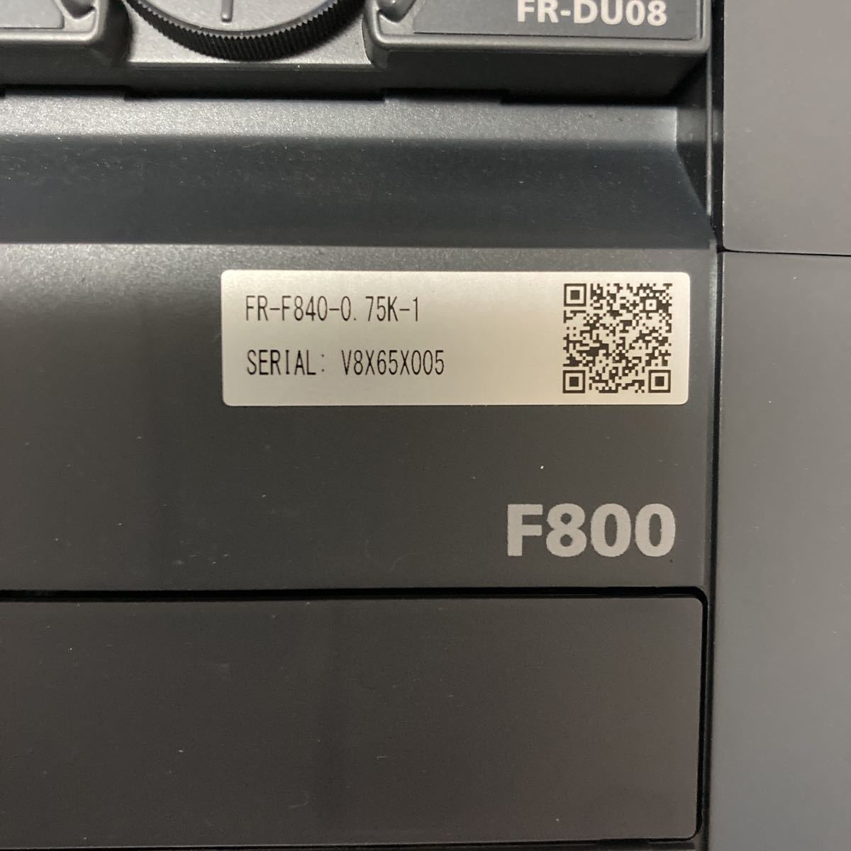 新品 三菱インバータ FR-F840-0.75K-1-