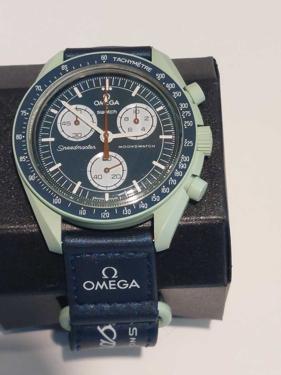 スペシャルオファ Swatch オメガ ミッション アース スピードマスター