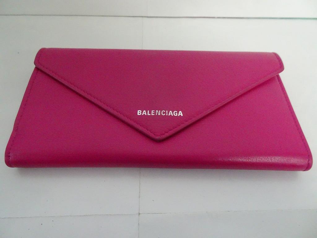 【激安アウトレット!】 コンチネンタル ペーパー BFB7★バレンシアガ/BALENCIAGA ラウンドファスナー ピンク 2つ折り長財布 服飾小物 【激安アウトレット!】 コンチネンタル ペーパー BFB7★バレンシアガ/BALENCIAGA ラウンドファスナー ピンク 2つ折り長財布 服飾小物