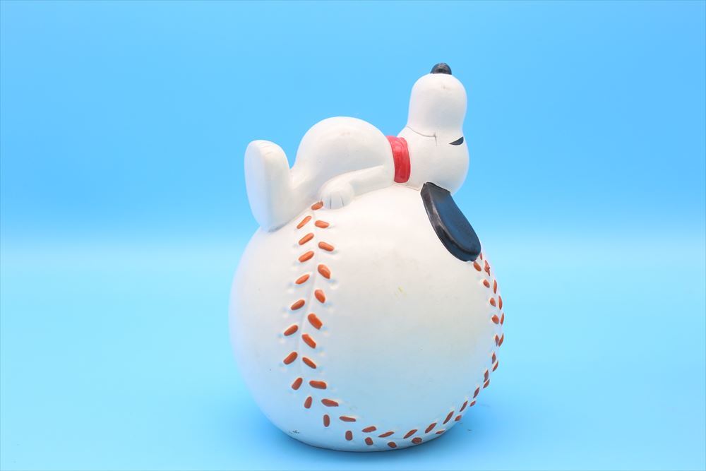 70s Determined Snoopy спорт серии банк Baseball / копилка / Vintage / Peanuts /172948062