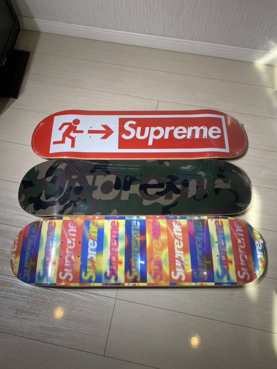 Supreme スケートボード デッキ 3枚セット www.impressarepuestos.com