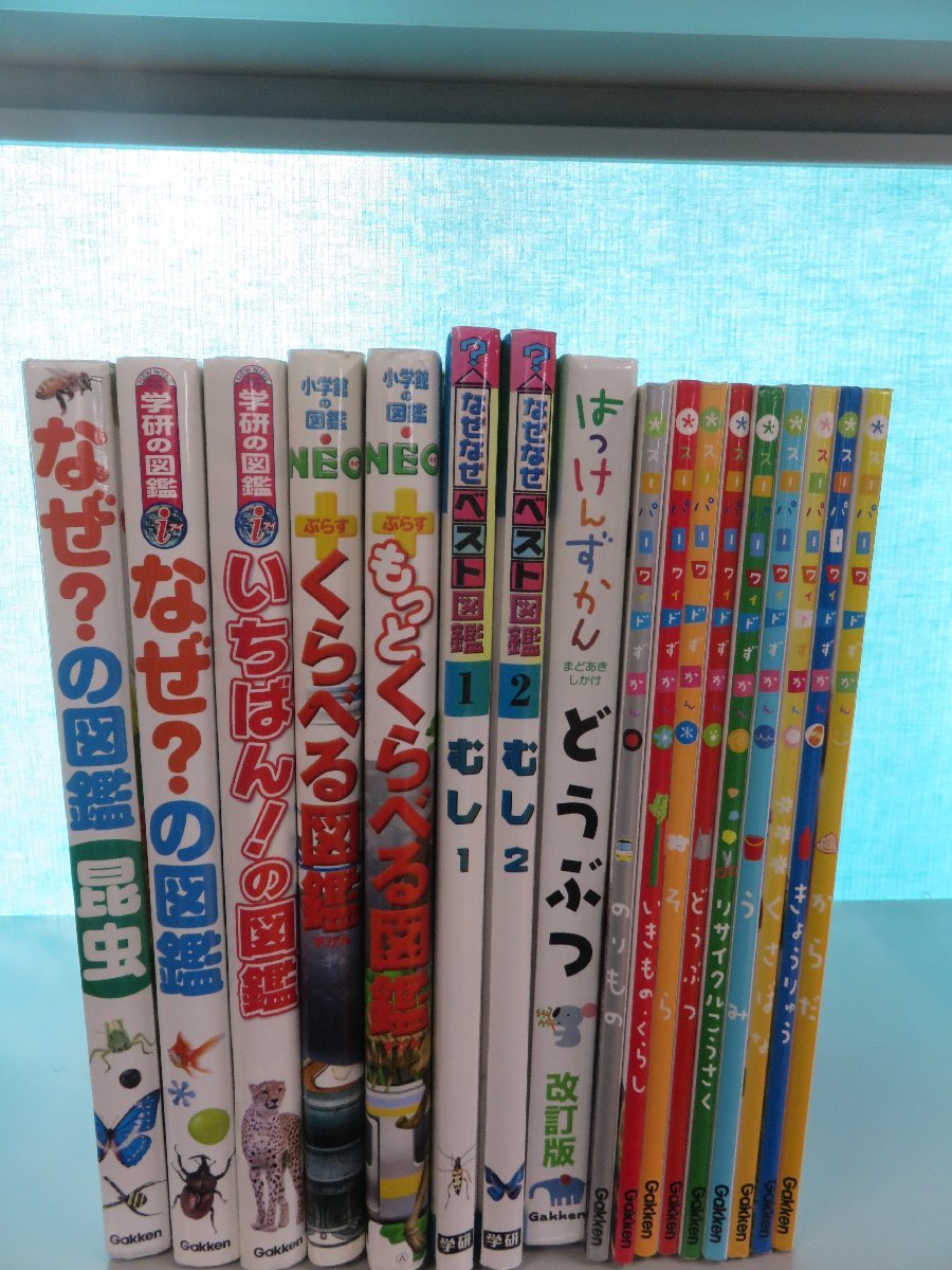 [ illustrated reference book ]{ together 17 point set } is ....../ super wide .../ Gakken. illustrated reference book / Shogakukan Inc.. illustrated reference book NEO/.... illustrated reference book / why?. illustrated reference book other 