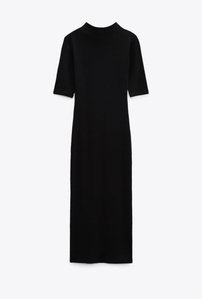 ZARA ミディ丈ワンピース 新品未使用タグ付き ロングワンピース ZARA ミディ丈ワンピース 新品未使用タグ付き ロングワンピース