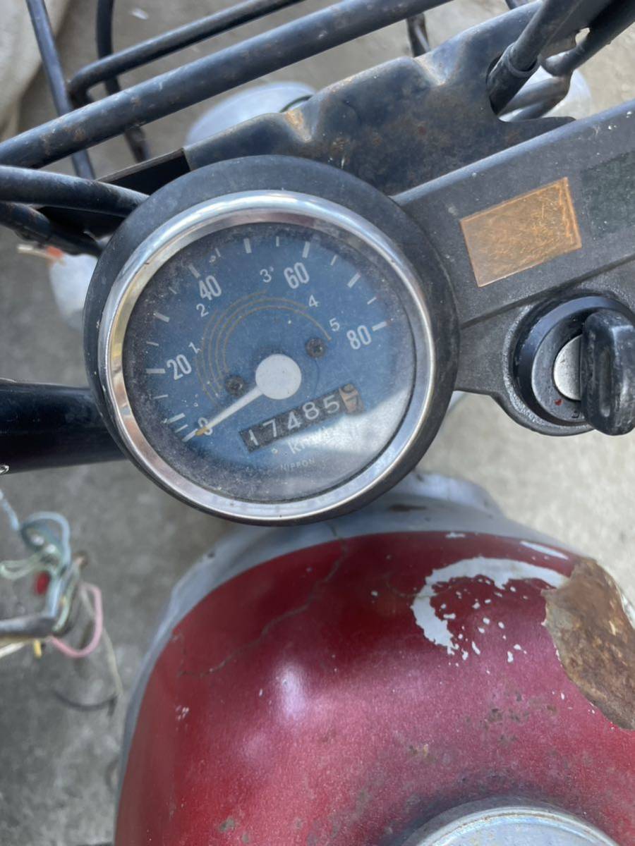 ホンダ ゴリラ Z50J 6V ダックスST70エンジン レストアベース 実働