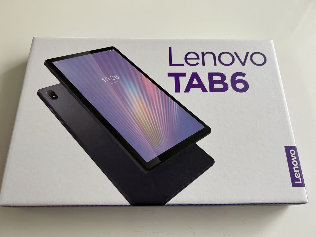 新品 未利用 Lenovo tab6-