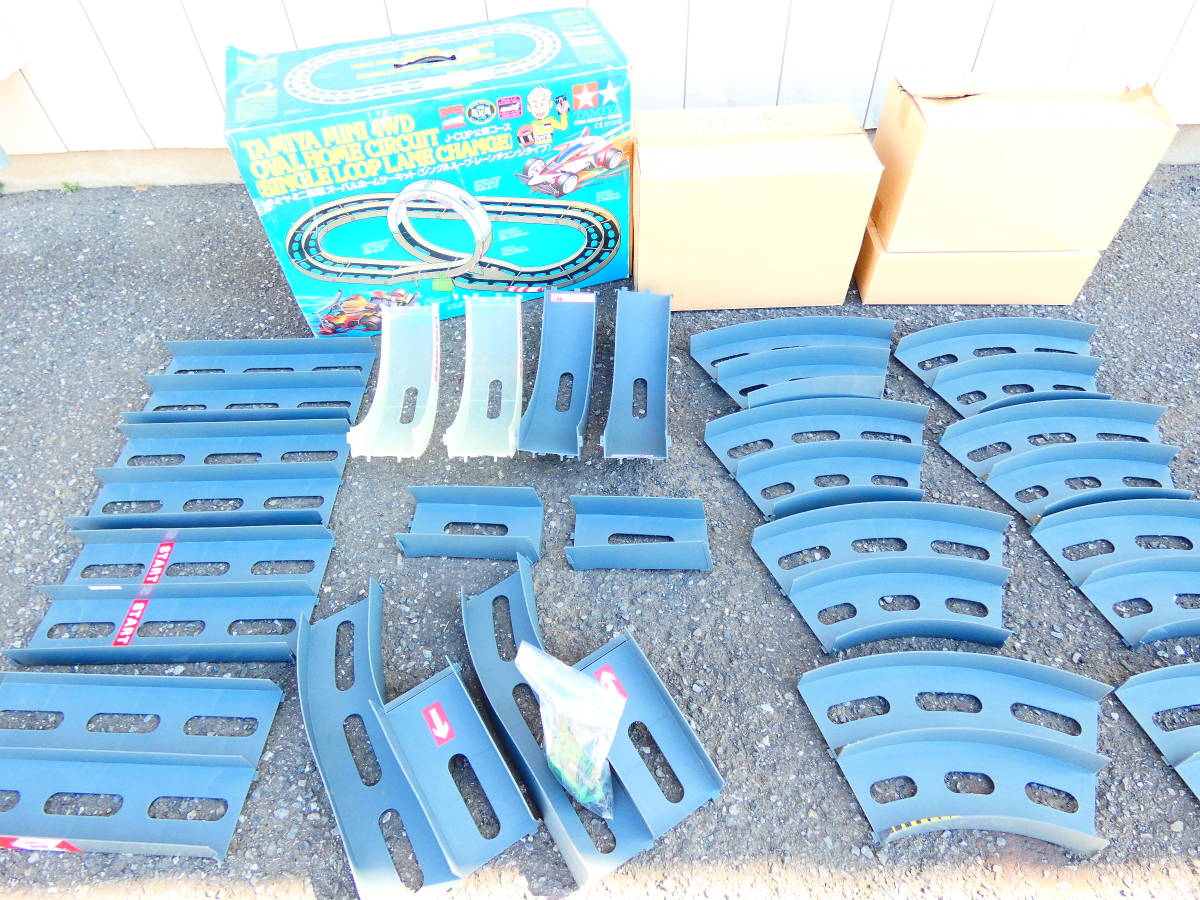 S)◎当時ものタミヤミニ四駆オーバルホームサーキットシングルループ