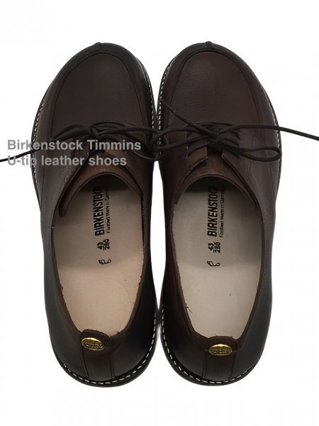 TK 『スタッフいち押し 』 新品 Birkenstock Uチップ レザーシューズ Timmins ビルケンシュトック 短靴