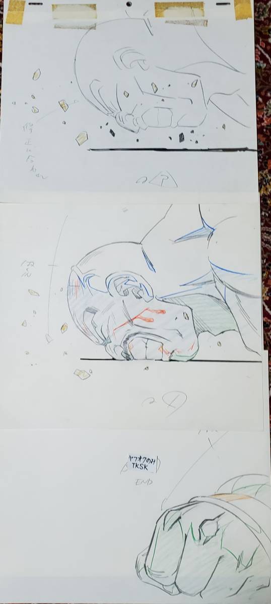 貴重 ドラゴンボールZ ナッパ 原画 検) セル画 動画 鳥山明 貴重 ドラゴンボールZ ナッパ 原画 検) セル画 動画 鳥山明
