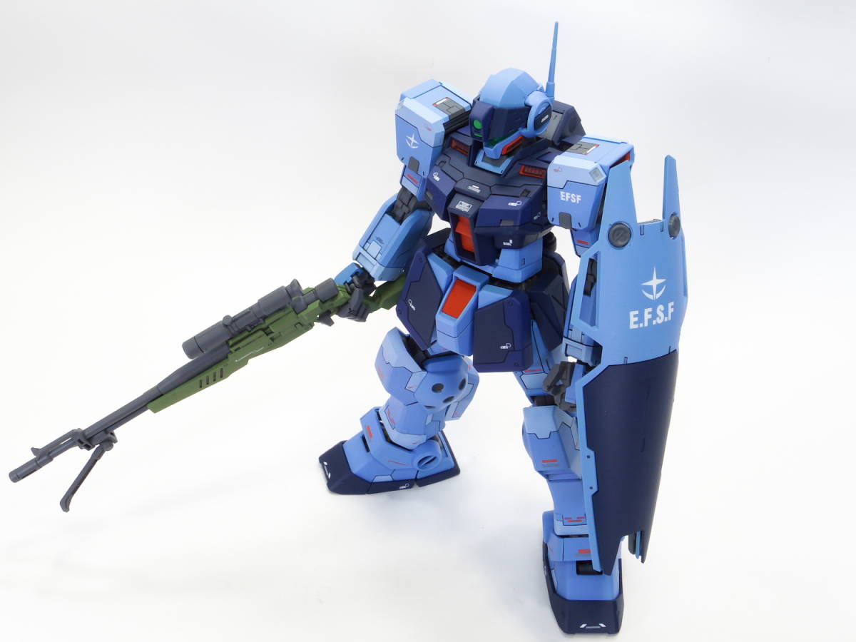 MG ジム・スナイパーⅡ 改修全塗装完成品 ガンプラ GUNPLA-