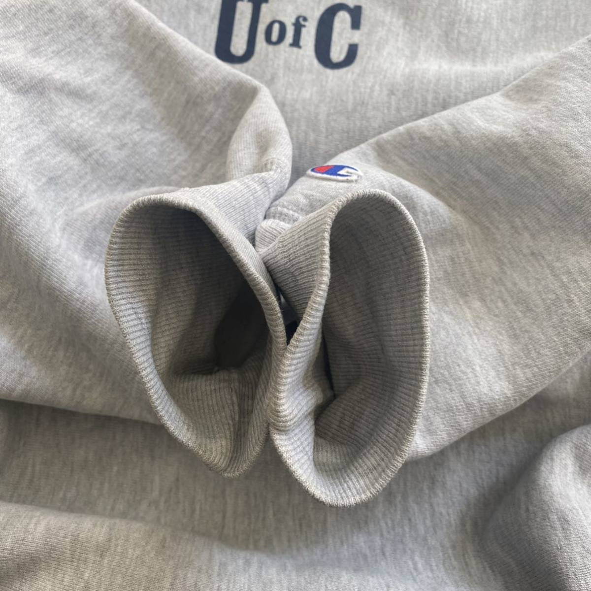 90s U of C チャンピオン XL リバースウィーブ スウェット USA製