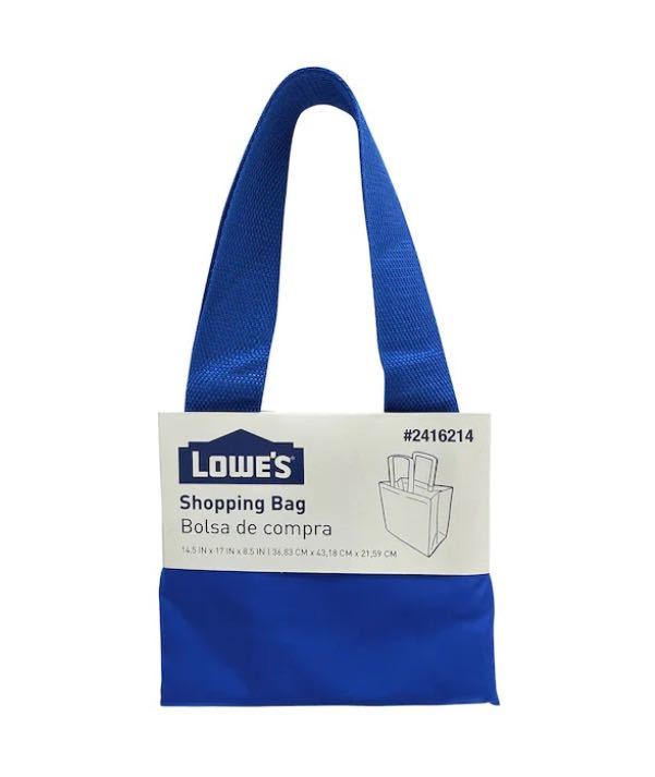  new goods unused Lowe\'s shopping bag low z eko-bag America USA US Home center original 