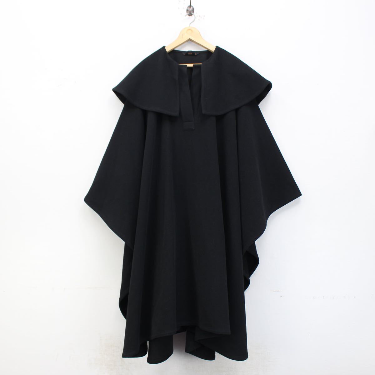 COMME des GARCONS WOOL OVER CAPE COAT PONCHO/コムデギャルソン