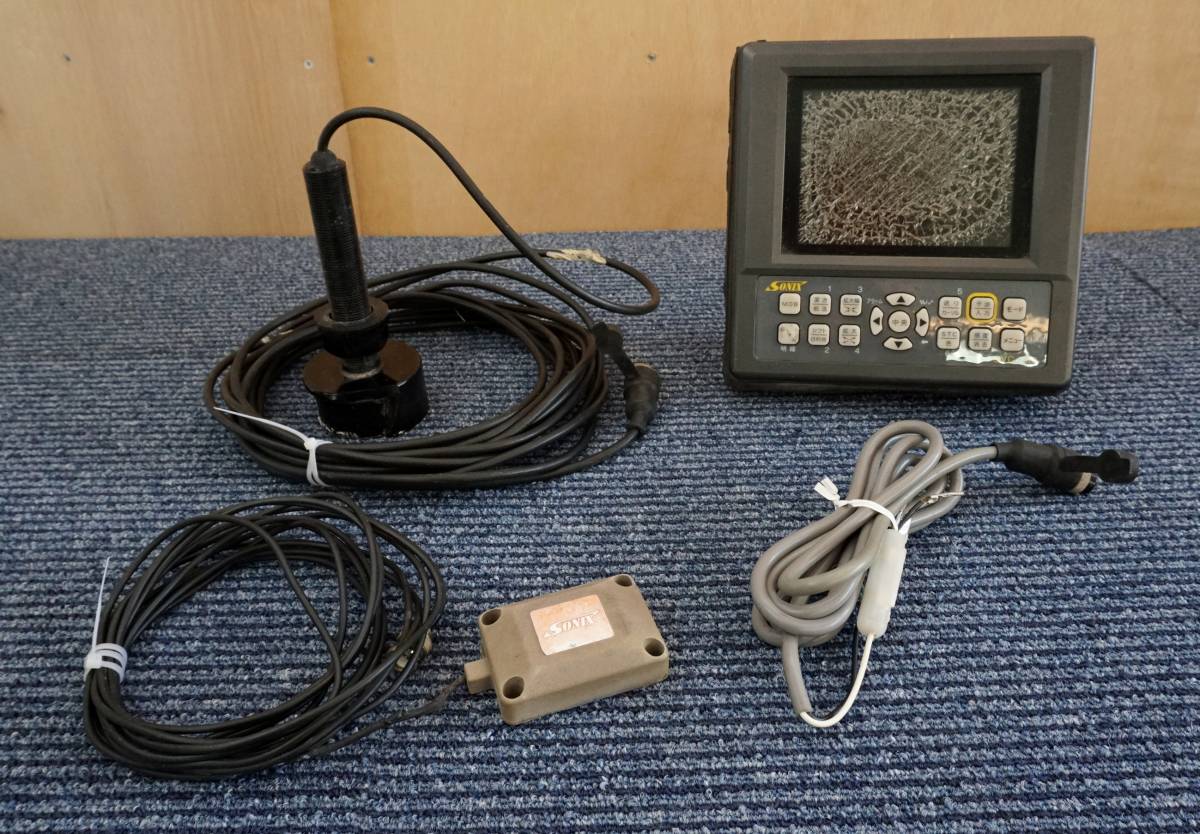 SONIX 葵ソニック SVC-780 GPSプロッタ魚探 200kHz 品 ジャンク品