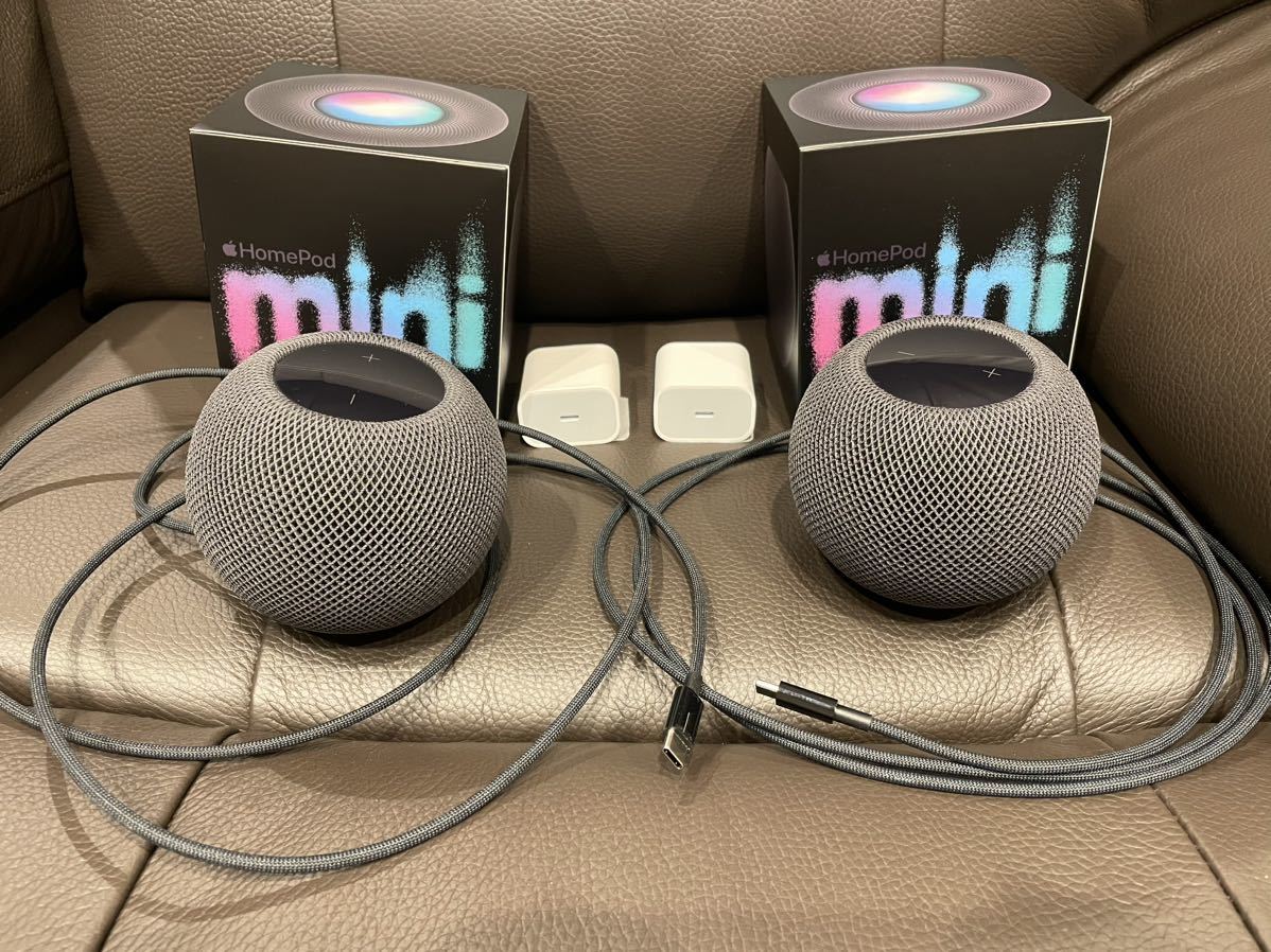 限定OFF Apple HomePod miniスペースグレー×2 vFN9n-m14036094950