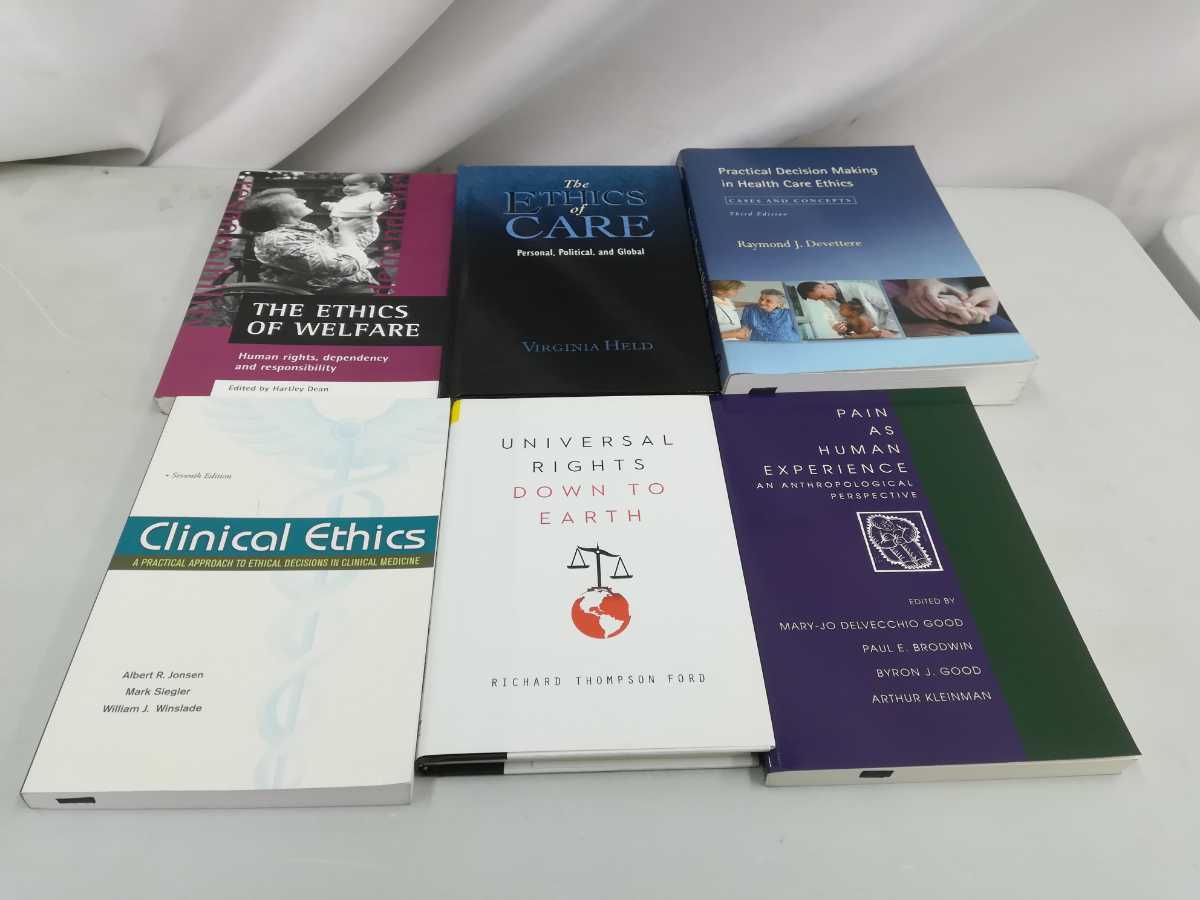 【まとめ】倫理学の洋書　13冊セット　英語/福祉/医療/暴力/Ethics【2301-041】