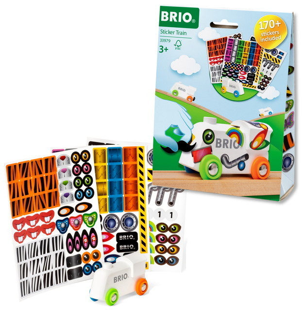 ステッカートレイン　33979　　BRIO ブリオ　送料無料 新品_画像1